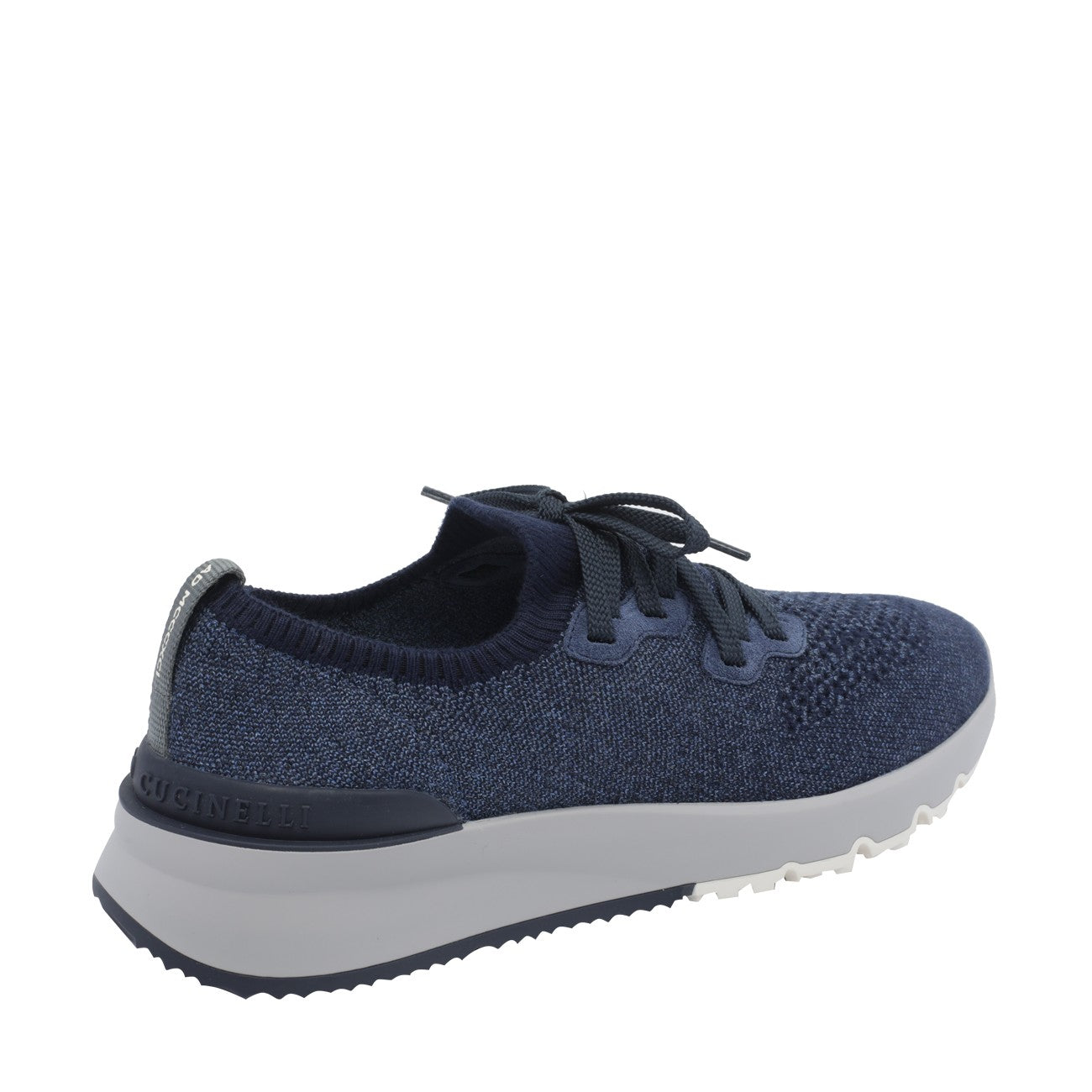 Brunello Cucinelli Men Knitted Runner Sneakers With Logo BRUNELLO CUCINELLI