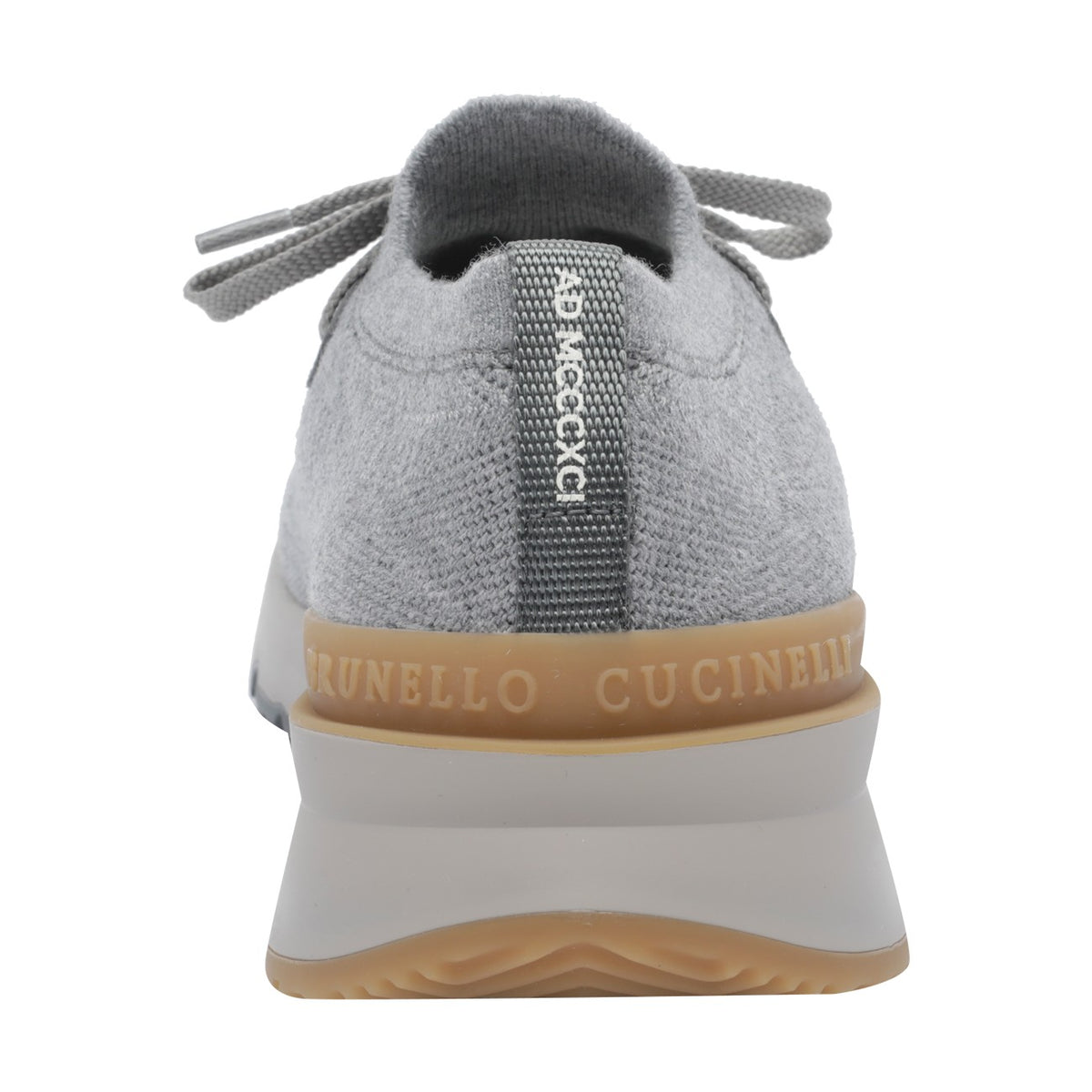 Brunello Cucinelli Men Brunello Cucinelli Men Knitted Runner Sneakers With Logo BRUNELLO CUCINELLI