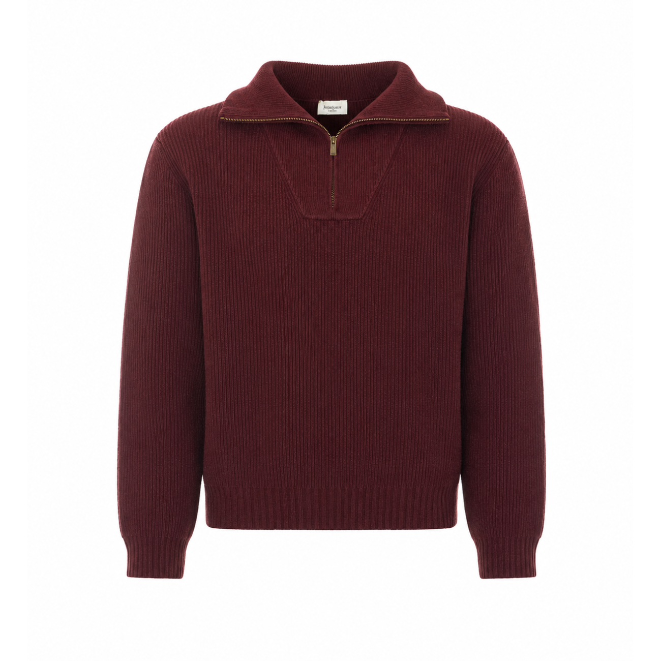 Saint Laurent Men Knitted Zip Sweater SAINT LAURENT
