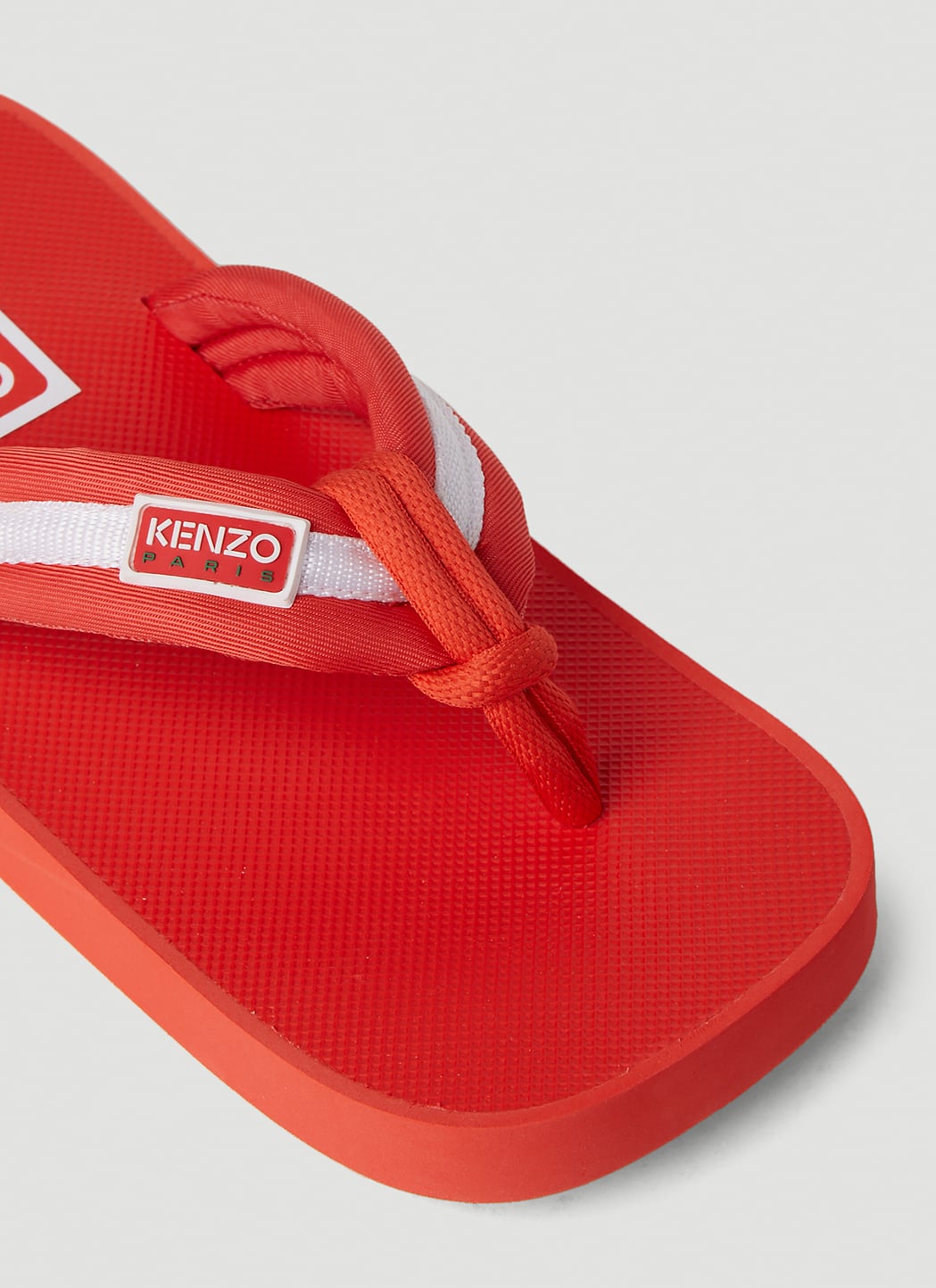 Kenzo Women Logo Patch Flip Flops KENZO