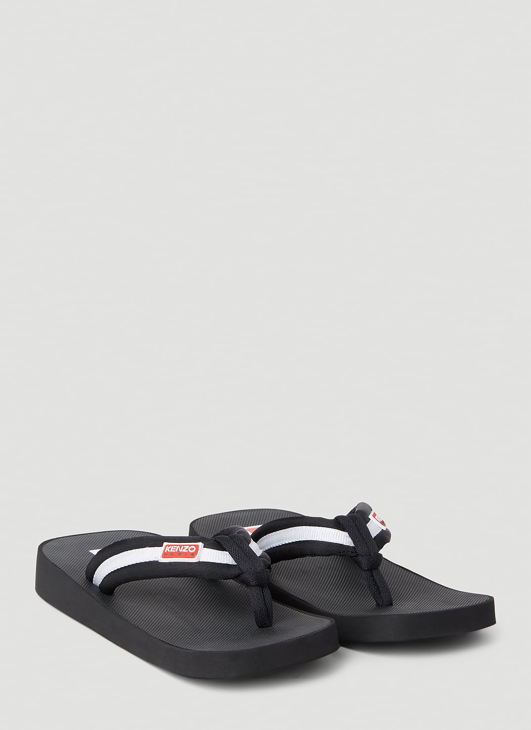 Kenzo Women Logo Patch Flip Flops KENZO