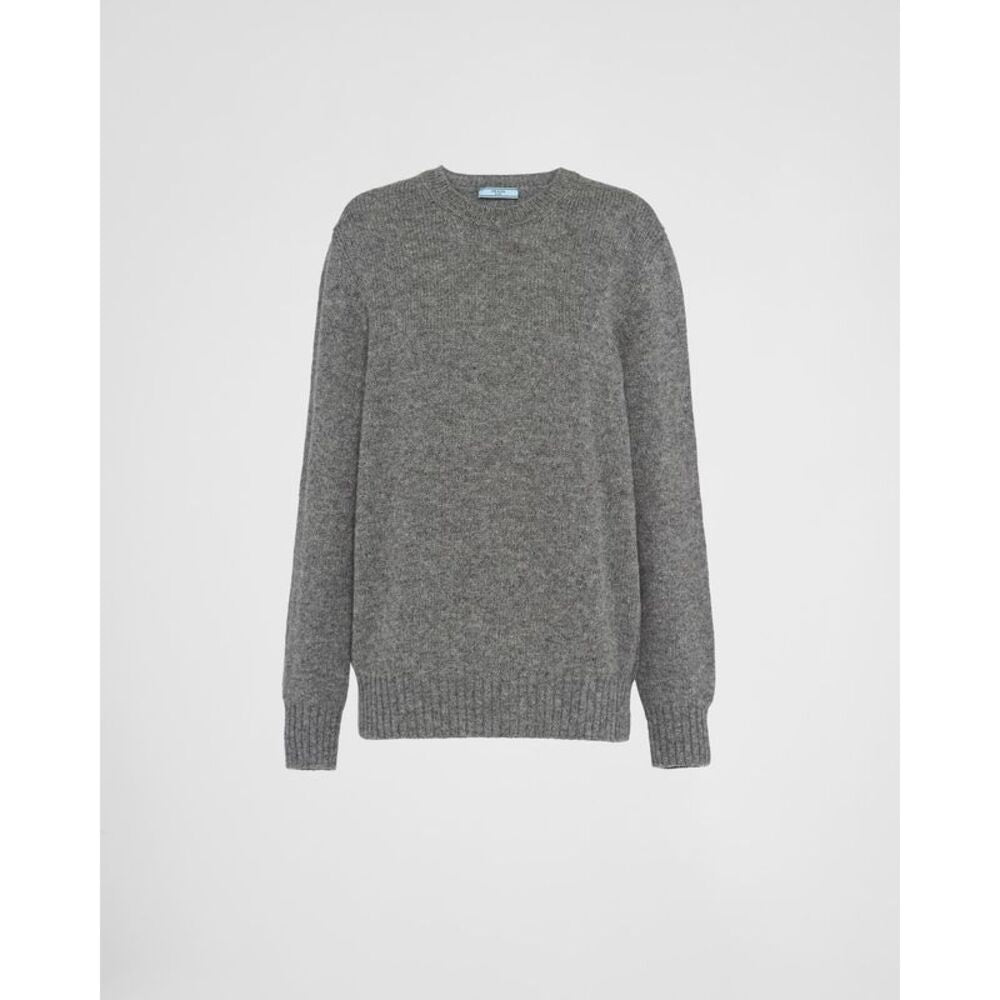 Prada Men Wool And Cashmere Crew-Neck Sweater PRADA