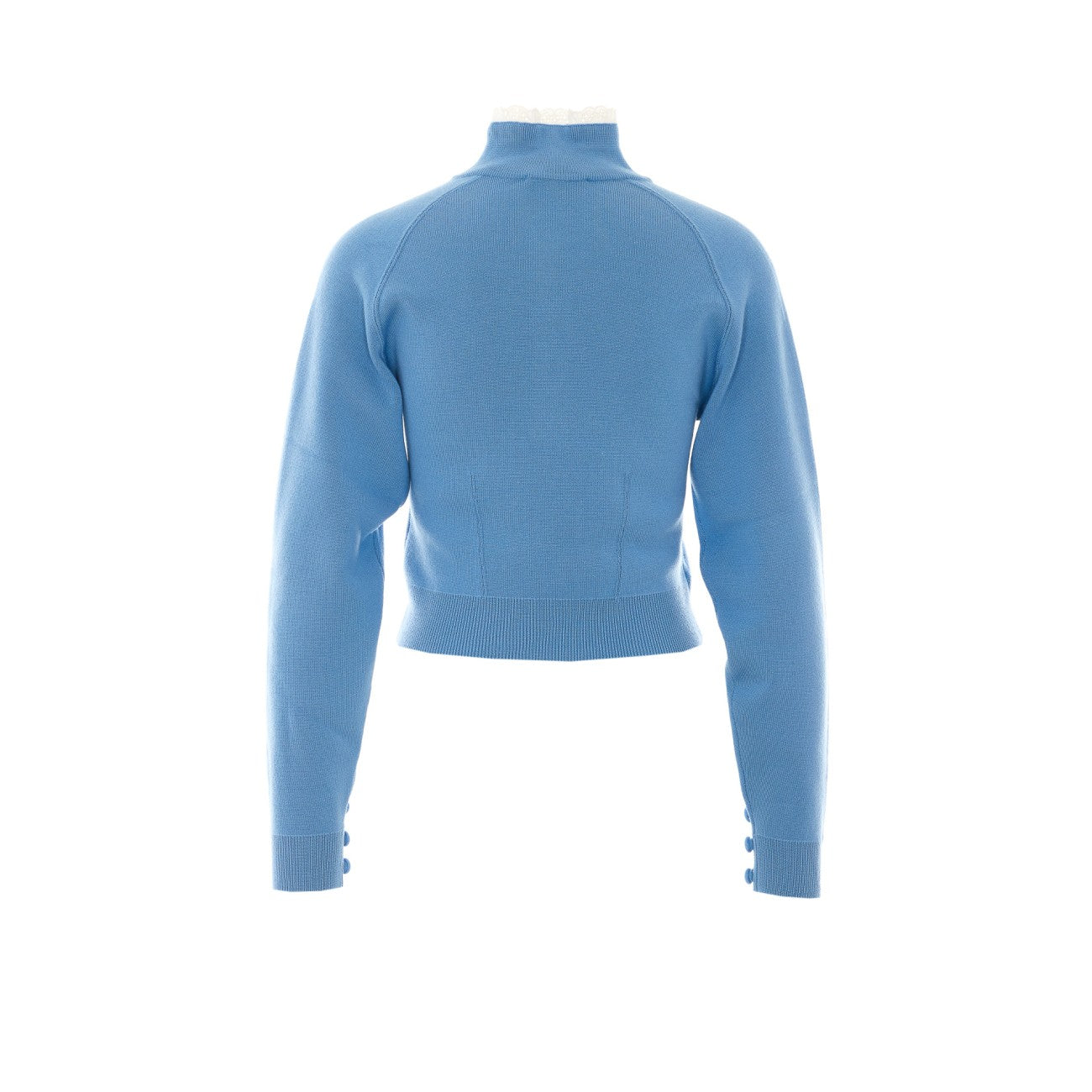 Chloe' Women Lace And Wool Knit Sweater CHLOE