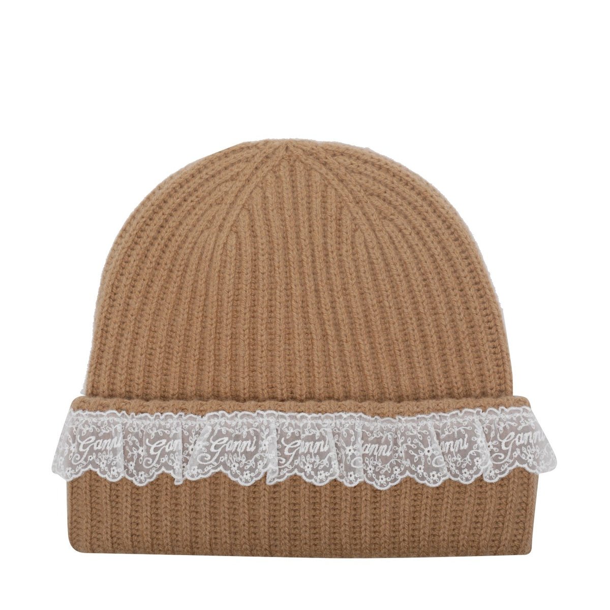 Ganni Women Lace Beanie GANNI