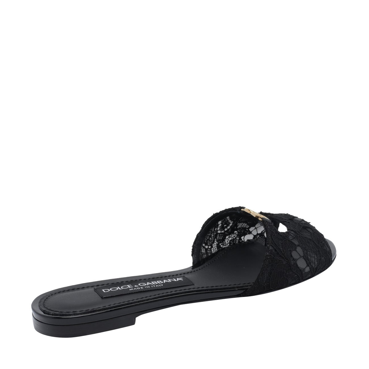 Dolce&Gabbana Women Lace Flat Sandals DOLCE & GABBANA