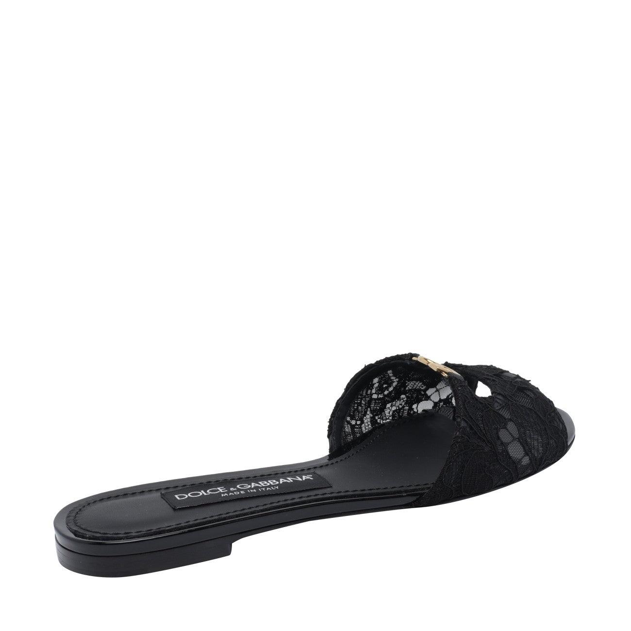 Dolce&Gabbana Women Lace Flat Sandals DOLCE & GABBANA