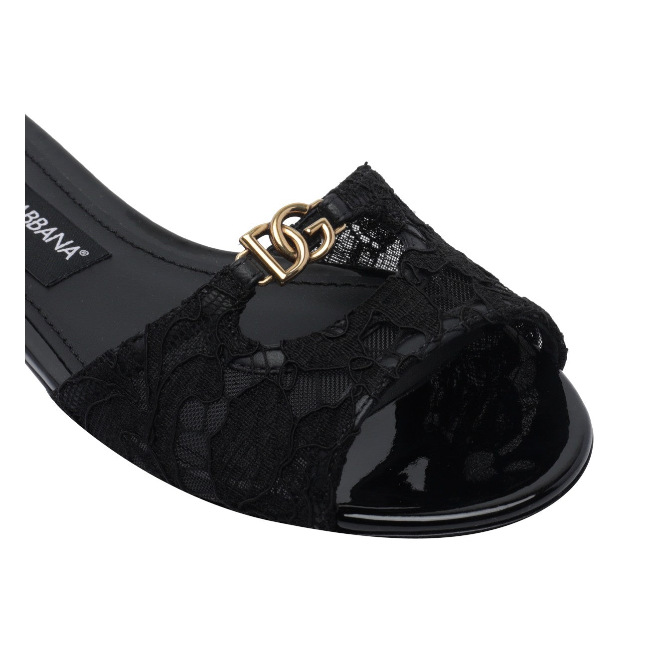 Dolce&Gabbana Women Lace Flat Sandals DOLCE & GABBANA