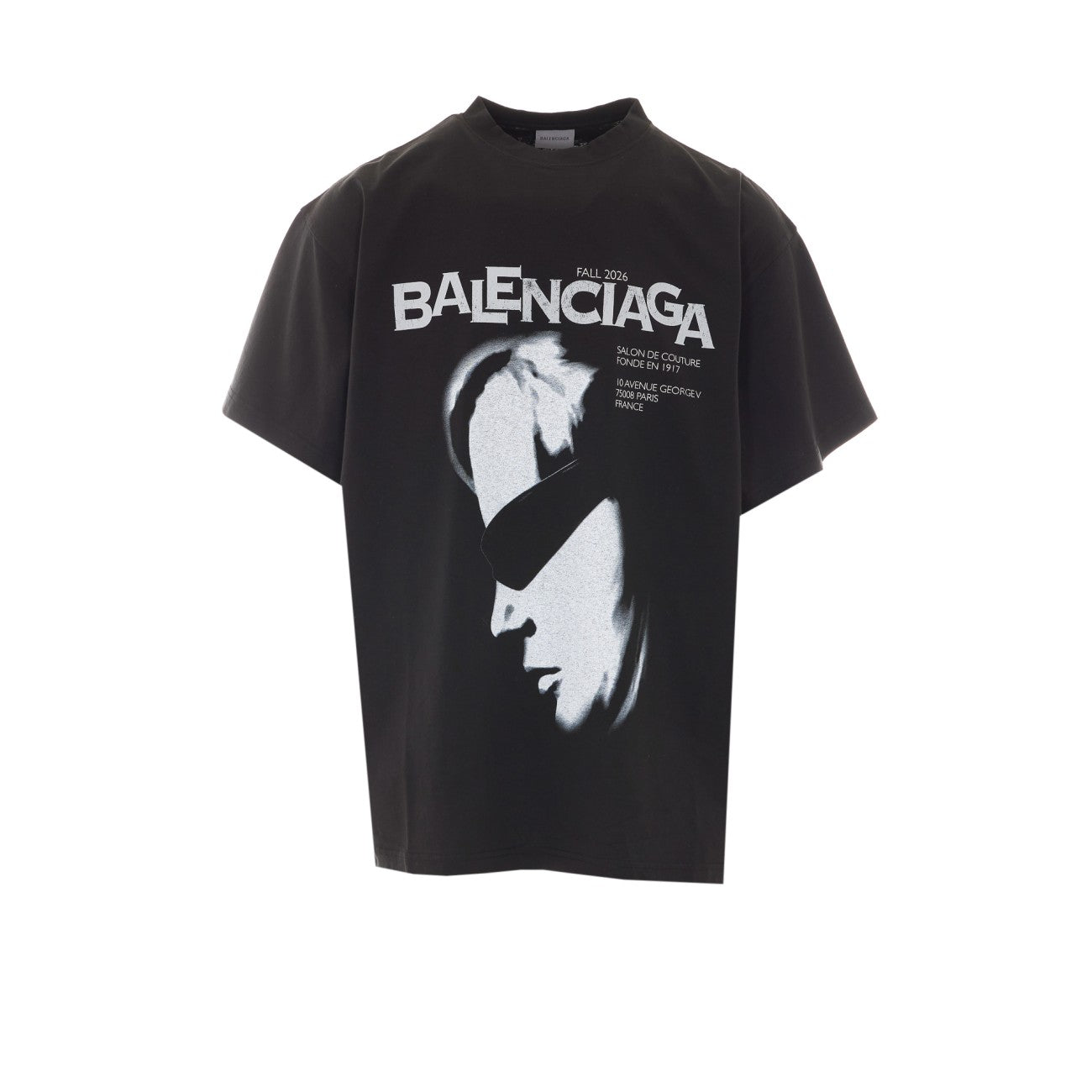 Balenciaga Men Lady In Shades Oversize T-Shirt BALENCIAGA