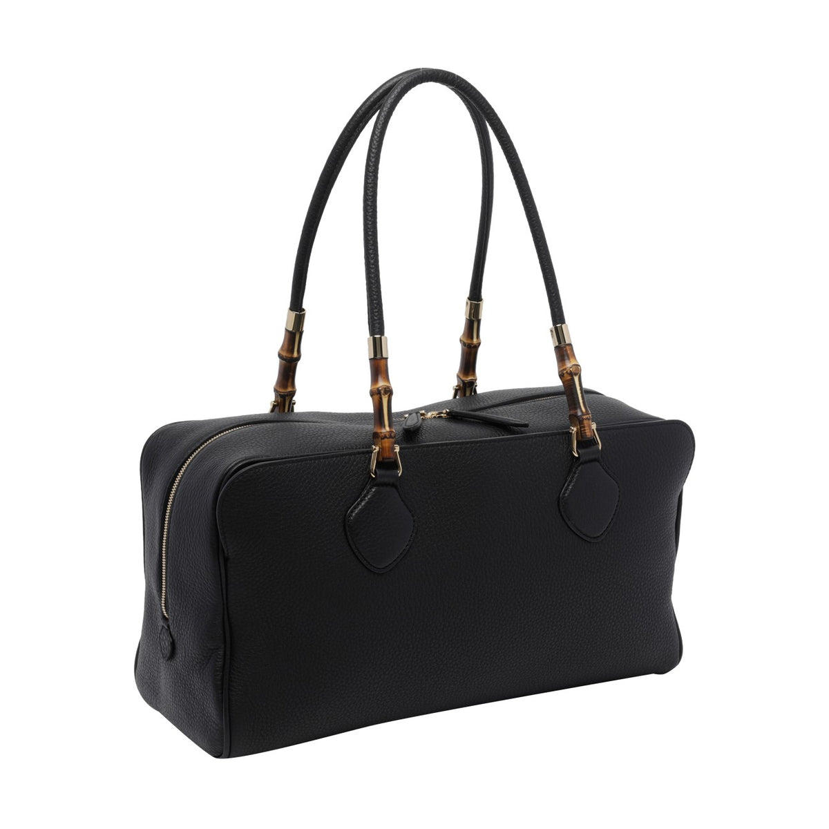 Gucci Women Large Boston Bag With Bamboo GUCCI