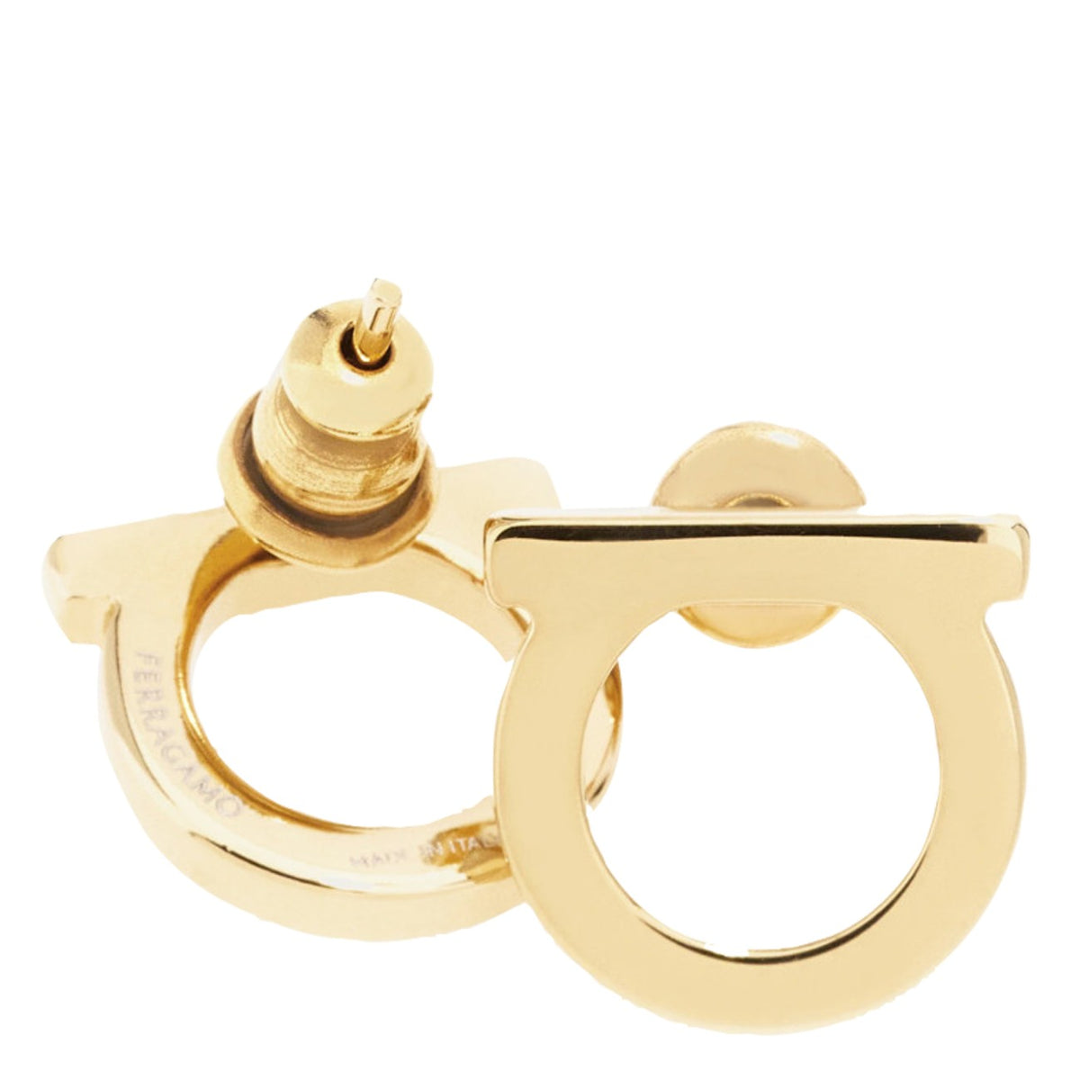 Ferragamo Women Large Gancini Earrings