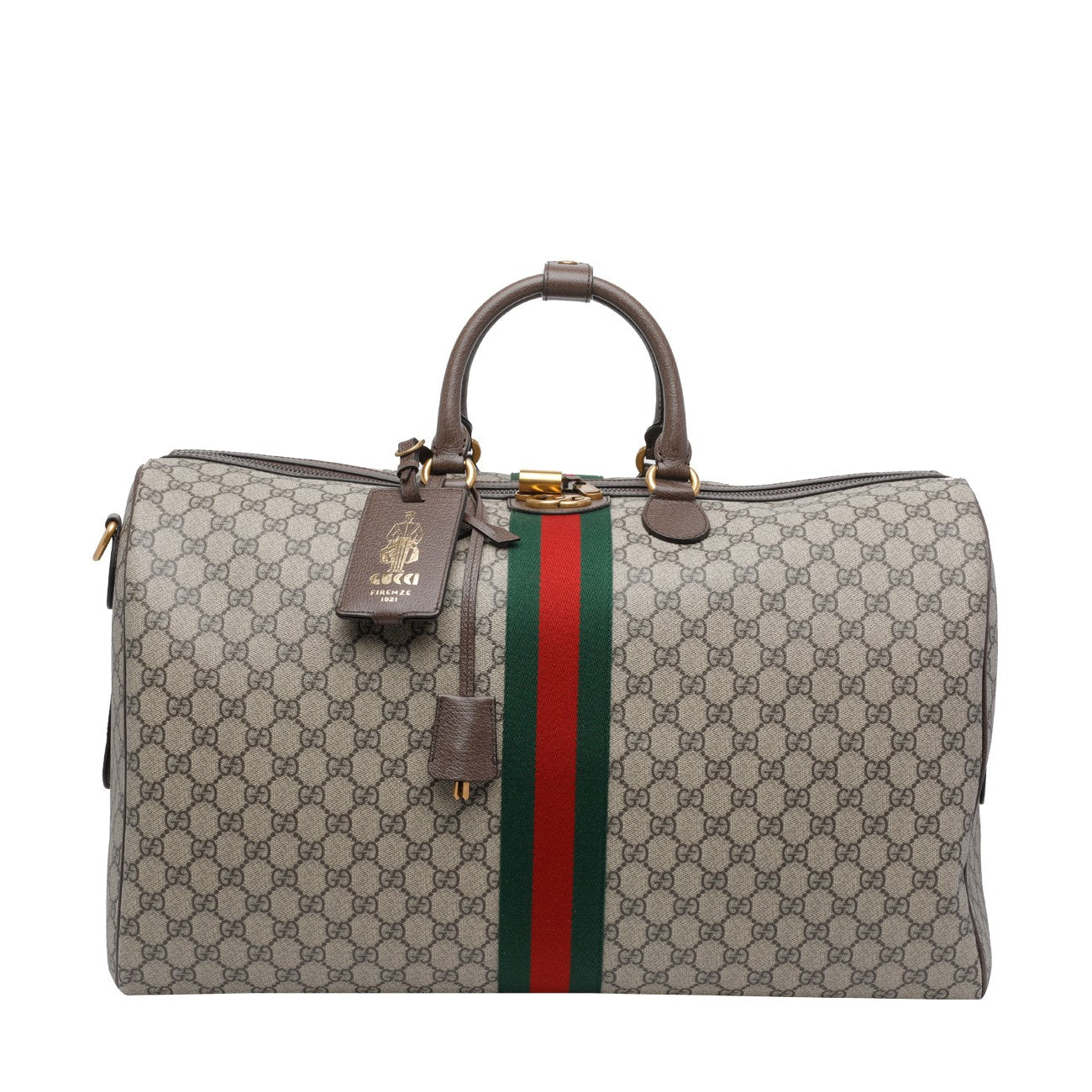 Gucci Men Large Gucci Savoy Duffle Bag GUCCI