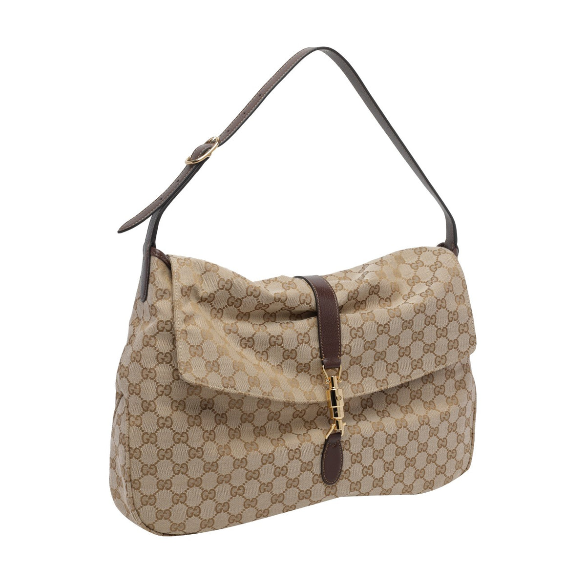 Gucci Men Large Jackie Flap Crossbody Bag GUCCI