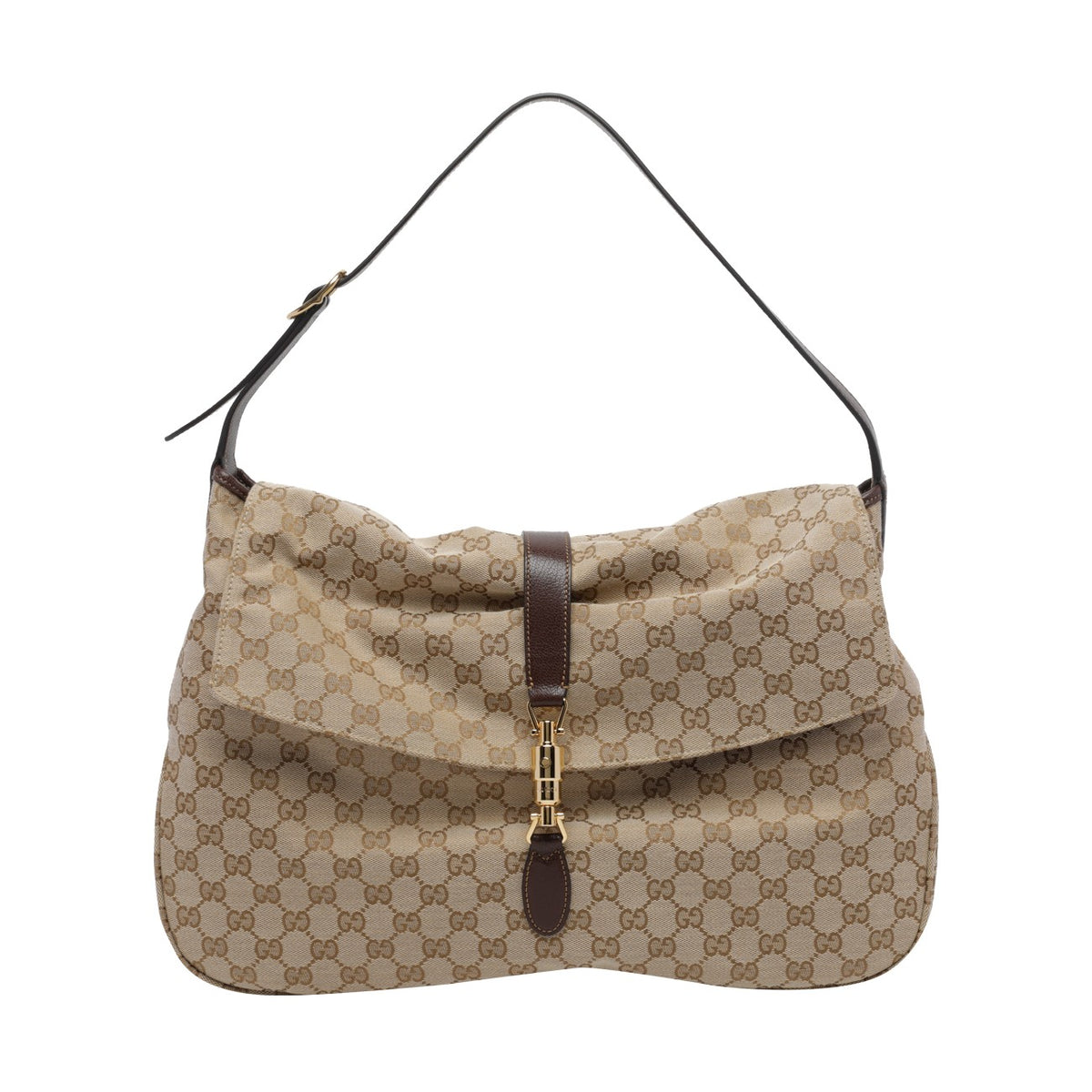 Gucci Men Large Jackie Flap Crossbody Bag GUCCI