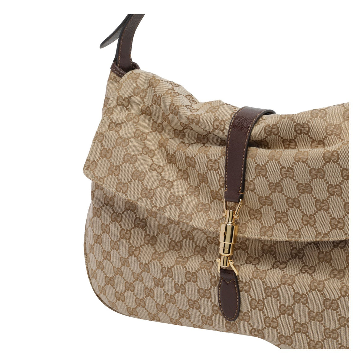 Gucci Men Large Jackie Flap Crossbody Bag GUCCI