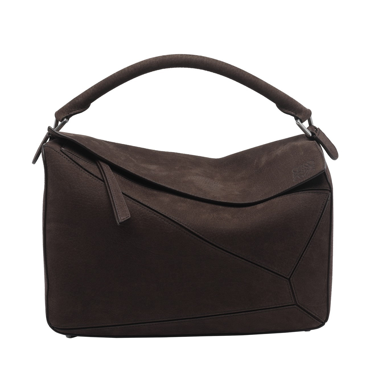 Loewe Men Large Nabuk Puzzle Handbag LOEWE