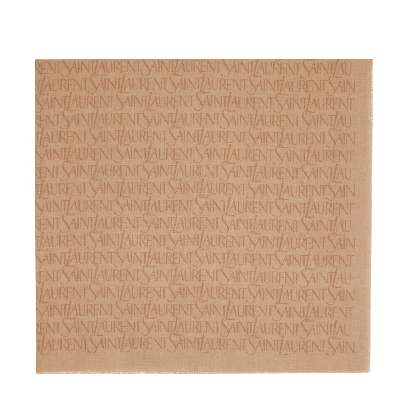 Saint Laurent Men Large Square Saint Laurent Scarf In Modal And Cashmere