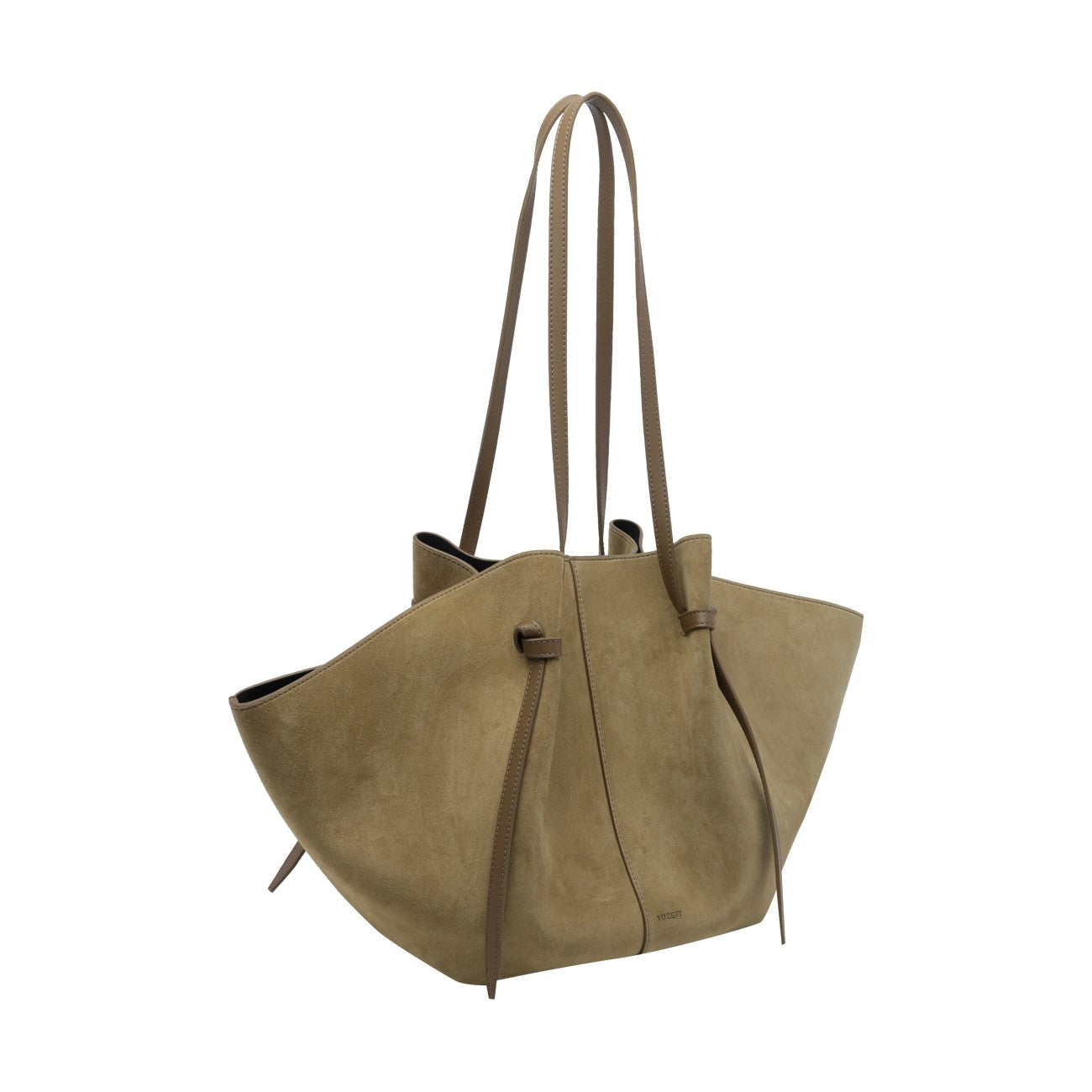 Yuzefi Women Large Suede Mochi Shoulder Bag YUZEFI
