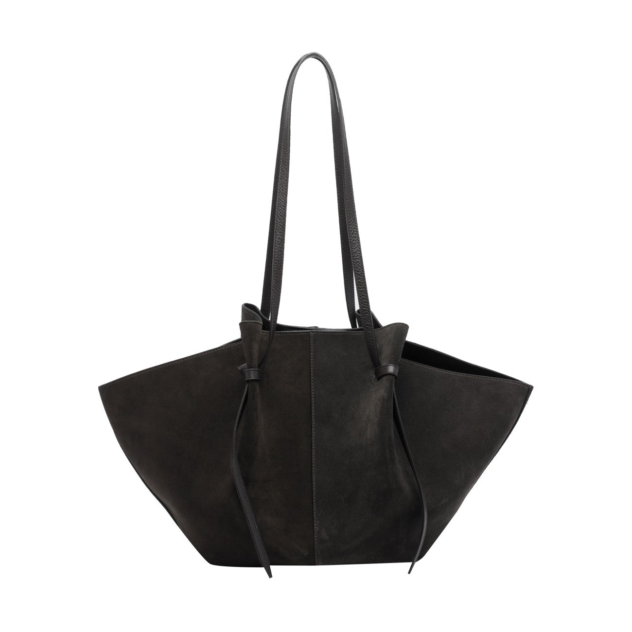 Yuzefi Women Large Suede Mochi Shoulder Bag YUZEFI
