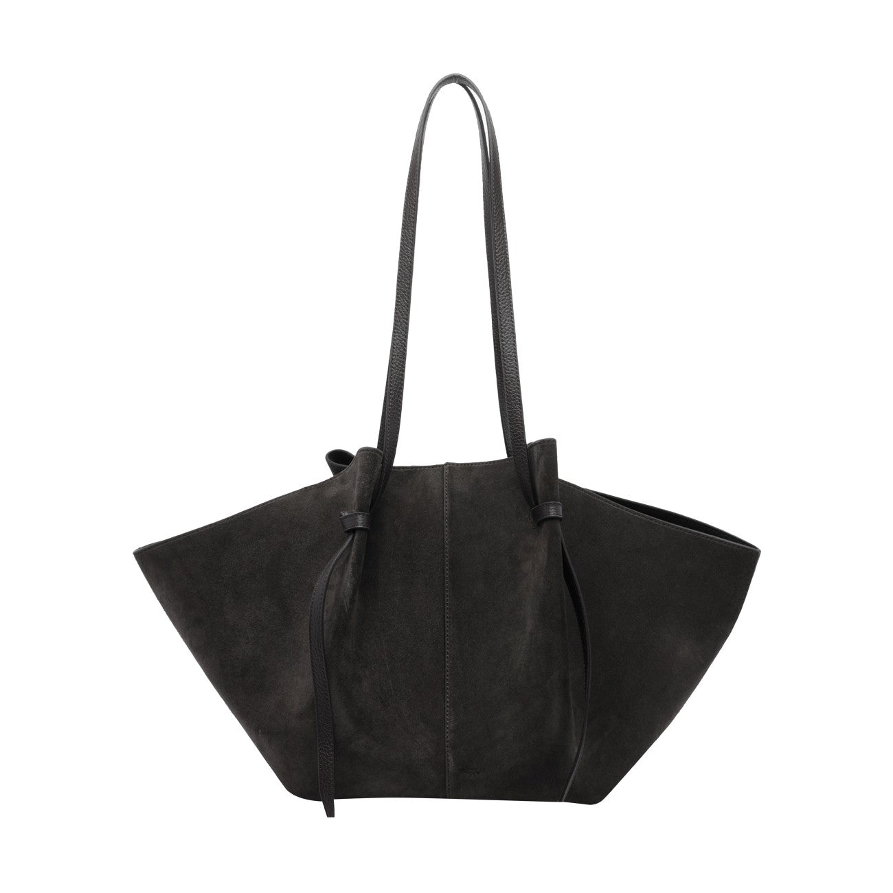Yuzefi Women Large Suede Mochi Shoulder Bag YUZEFI