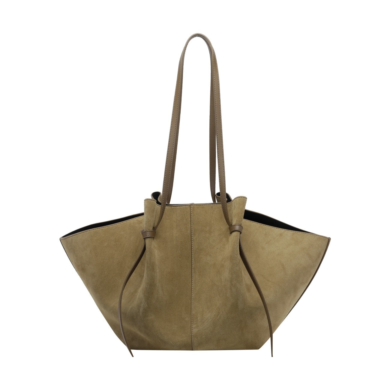 Yuzefi Women Large Suede Mochi Shoulder Bag YUZEFI