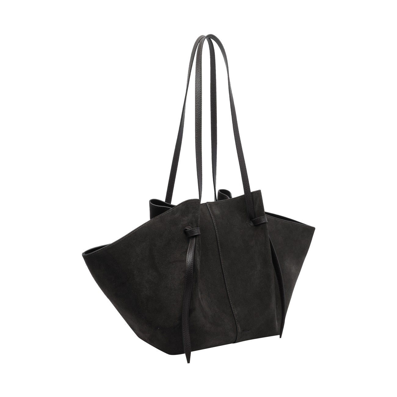 Yuzefi Women Large Suede Mochi Shoulder Bag YUZEFI