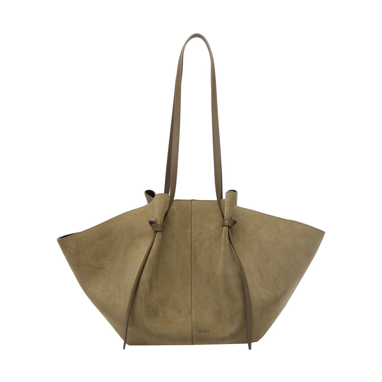 Yuzefi Women Large Suede Mochi Shoulder Bag YUZEFI
