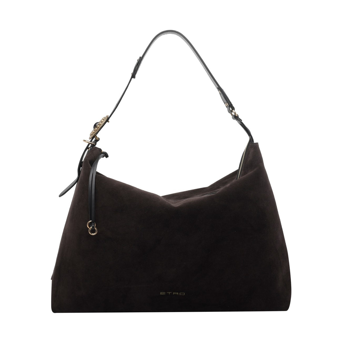 Etro Women Large Suede Rosette Shoulder Bag ETRO