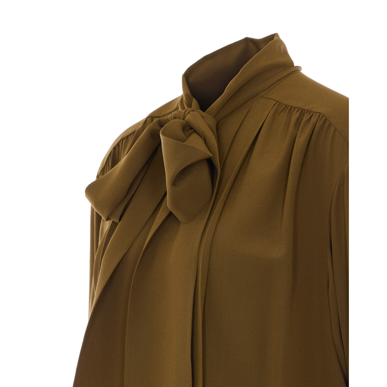 Saint Laurent Women Lavalliere Blouse SAINT LAURENT