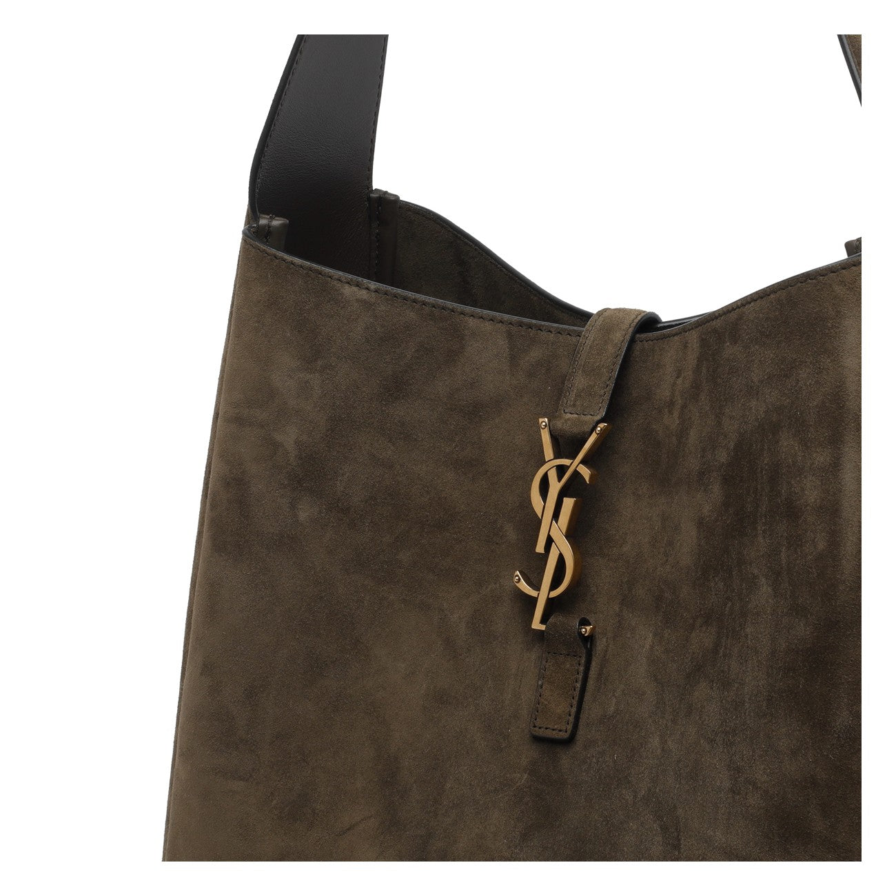 Saint Laurent Women Le 5 A 7 Suede Shoulder Bag SAINT LAURENT