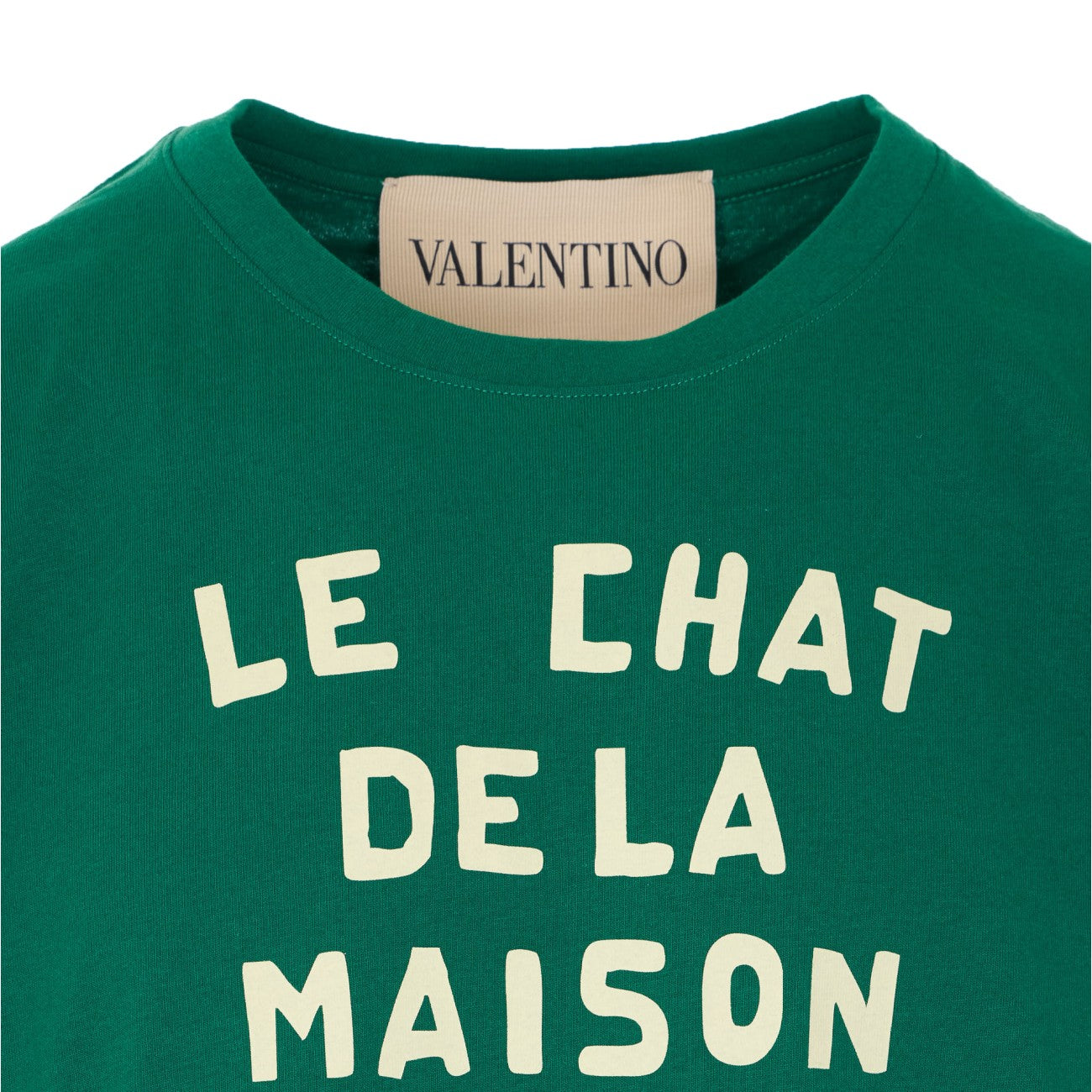 Valentino Garavani Men Le Chat De La Maison Print T-Shirt VALENTINO GARAVANI