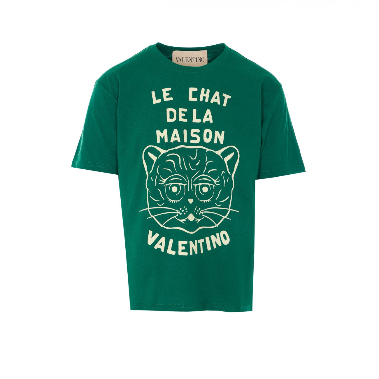 Valentino Garavani Men Le Chat De La Maison Print T-Shirt VALENTINO GARAVANI