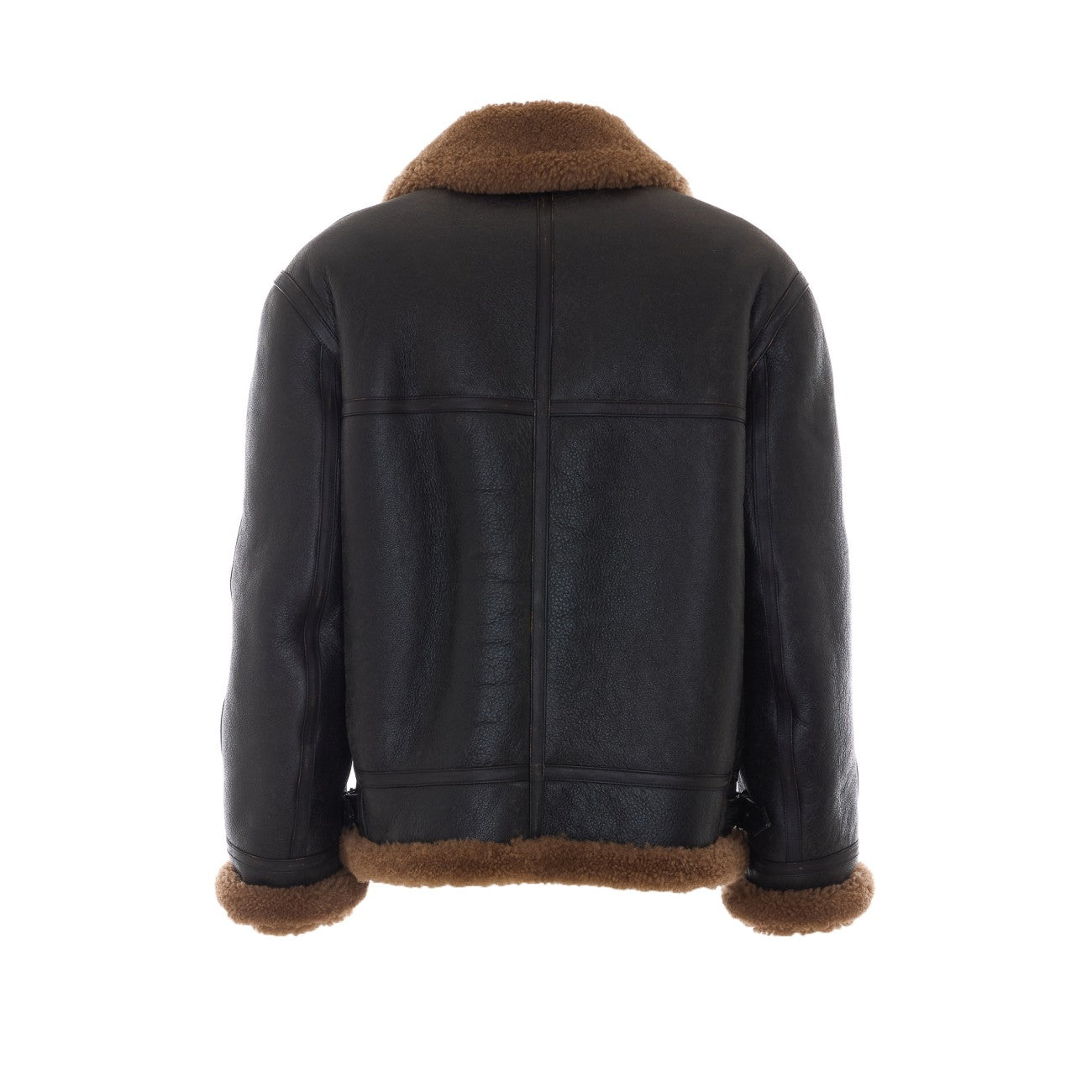 Saint Laurent Men Leather Biker Jacket SAINT LAURENT