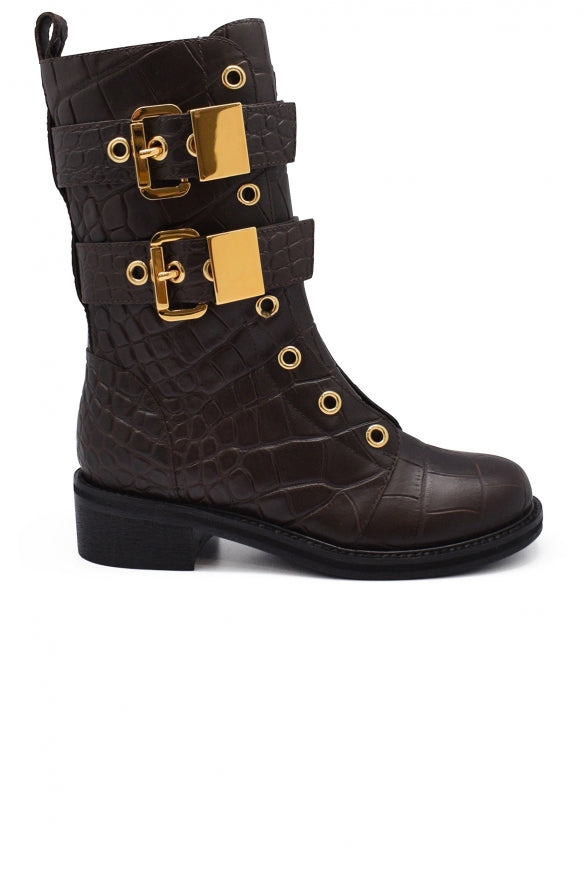 Giuseppe Zanotti Women Leather Boots GIUSEPPE ZANOTTI