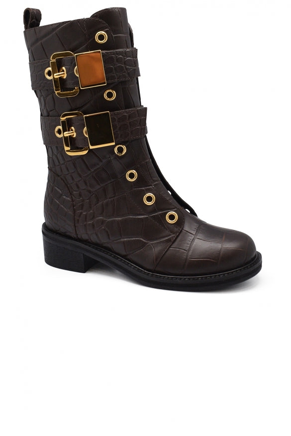Giuseppe Zanotti Women Leather Boots GIUSEPPE ZANOTTI