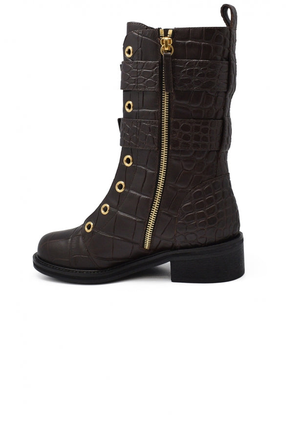 Giuseppe Zanotti Women Leather Boots GIUSEPPE ZANOTTI