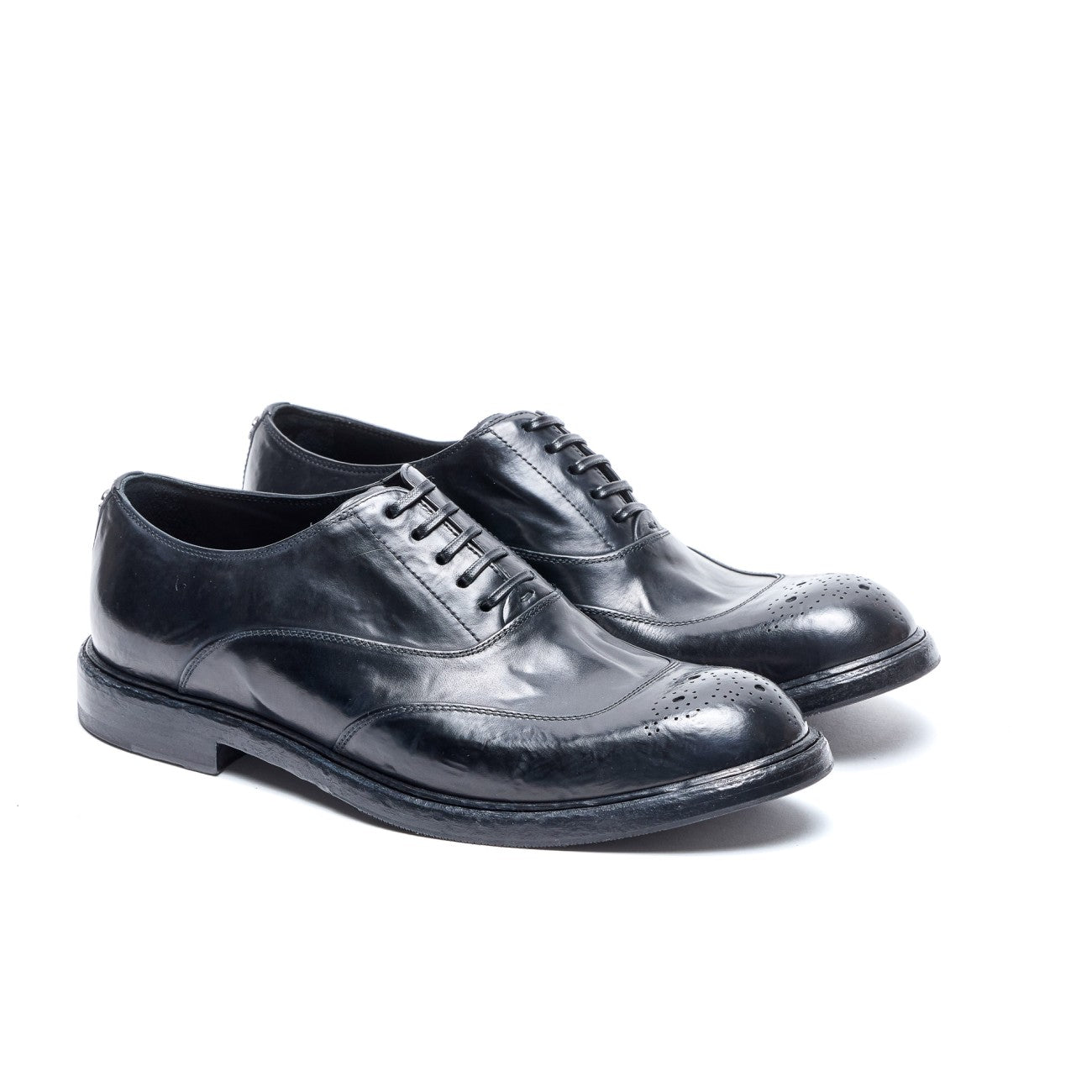 Dolce&Gabbana Men Leather Laced Up Shoes DOLCE & GABBANA