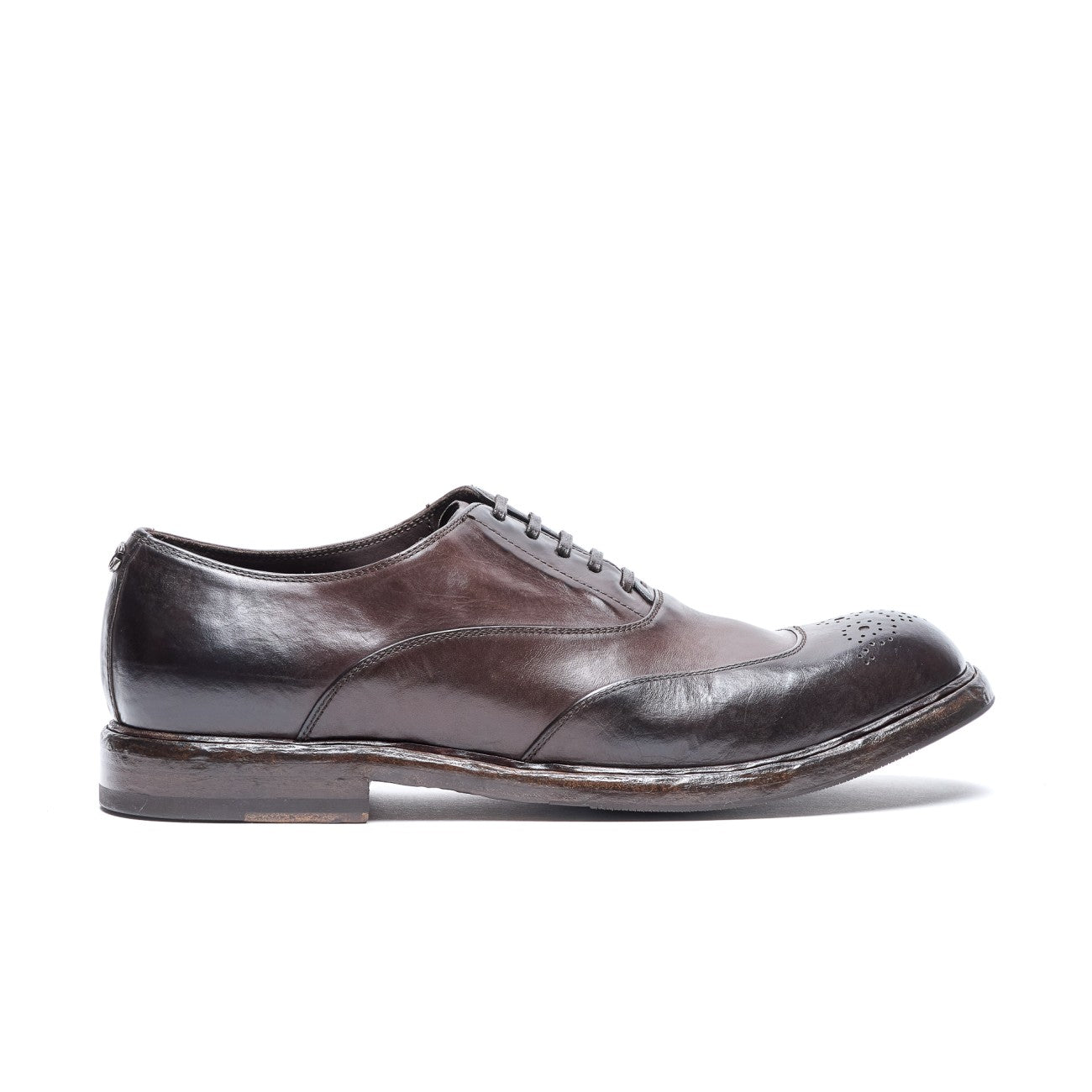 Dolce&Gabbana Men Leather Laced Up Shoes DOLCE & GABBANA