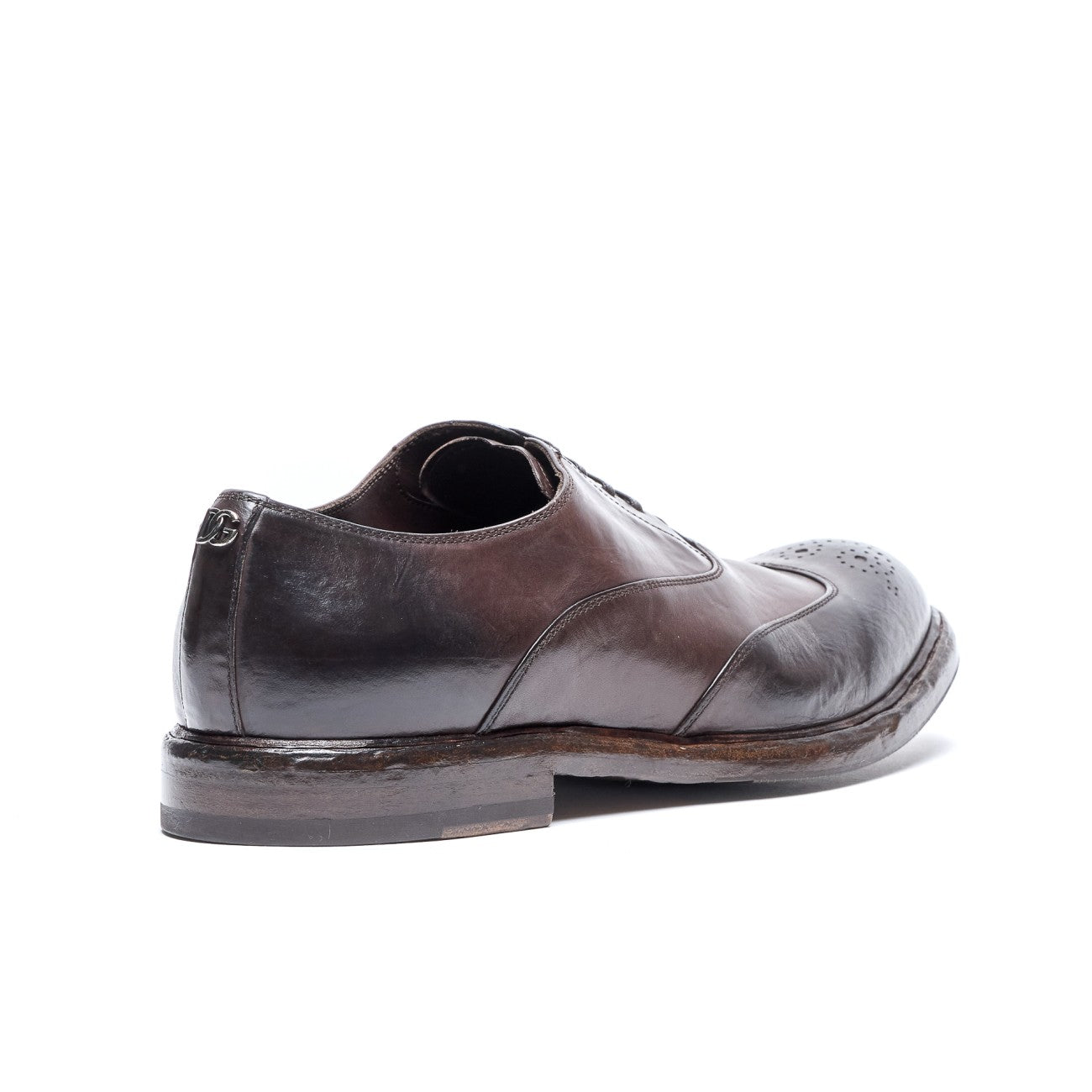 Dolce&Gabbana Men Leather Laced Up Shoes DOLCE & GABBANA