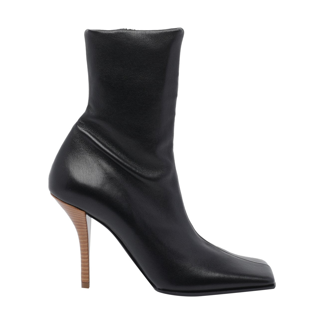 Alaia Women Leather Soft Squared Pump Boots ALAIA