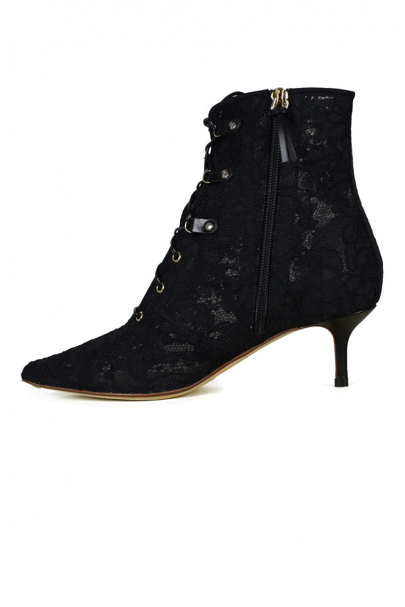 Francesco Russo Women Lace Boots FRANCESCO RUSSO
