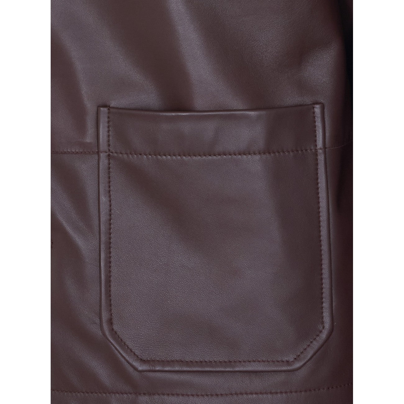 Loewe Men Leather Workwear Jacket LOEWE