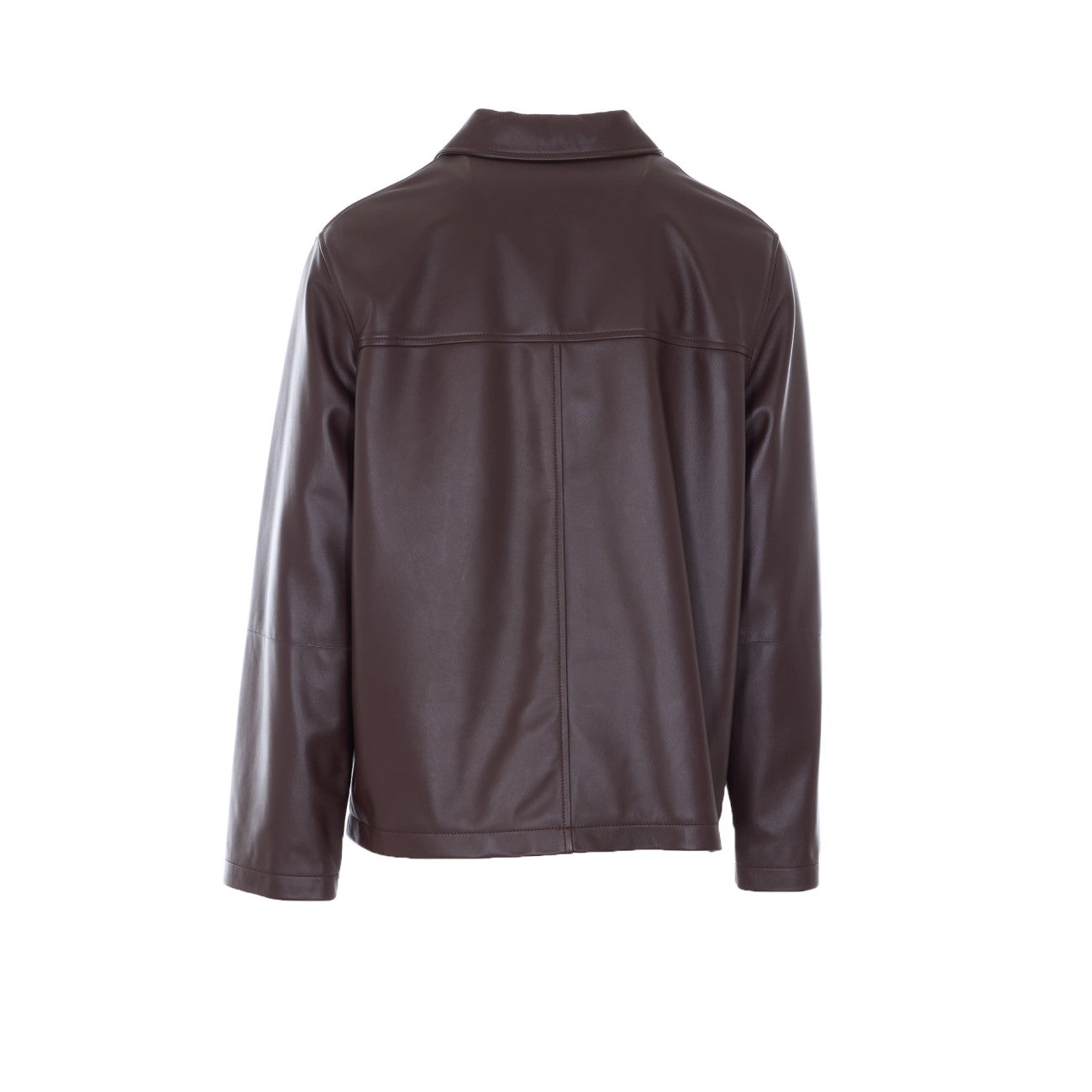 Loewe Men Leather Workwear Jacket LOEWE