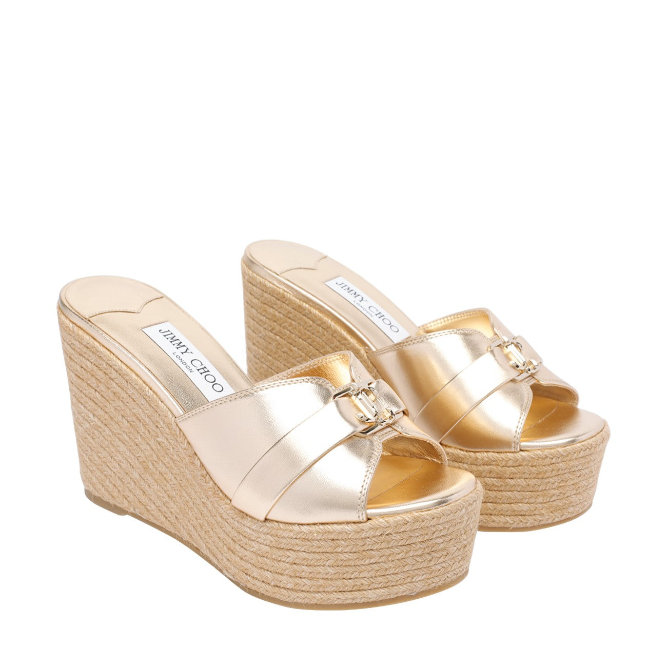 Jimmy Choo Women Leda Wedge Sandals JIMMY CHOO