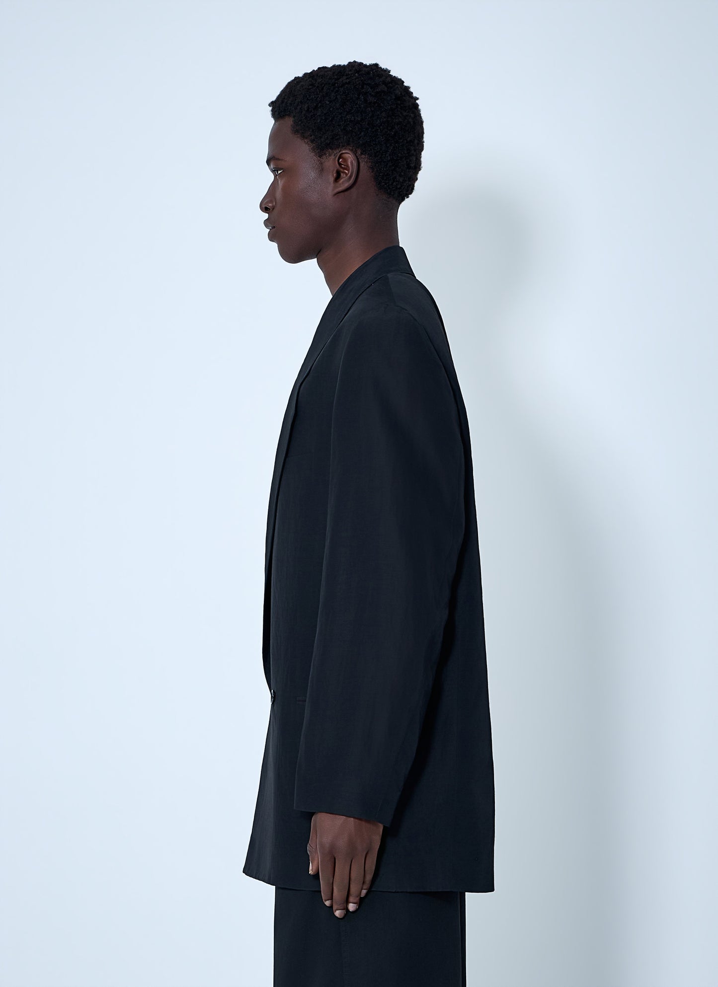 Lemaire Men Double-Breasted Tailored Blazer LEMAIRE