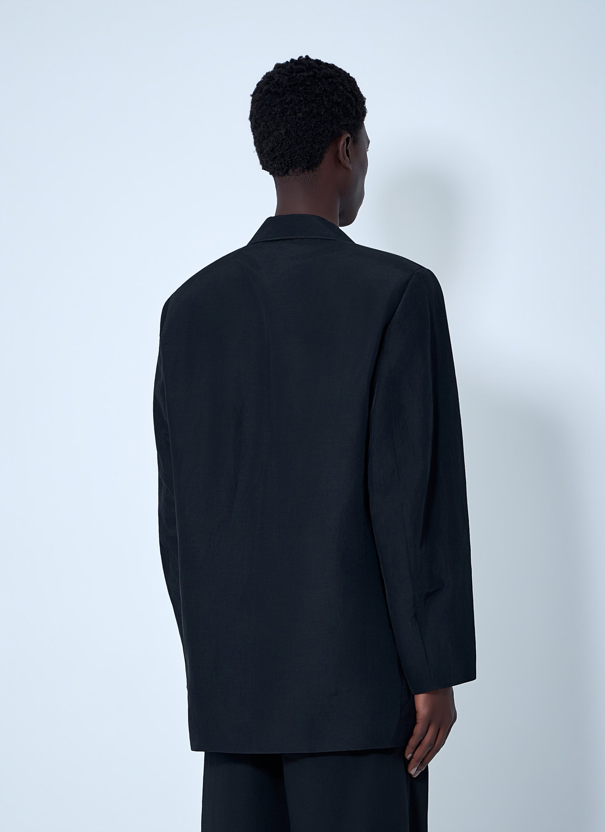 Lemaire Men Double-Breasted Tailored Blazer LEMAIRE
