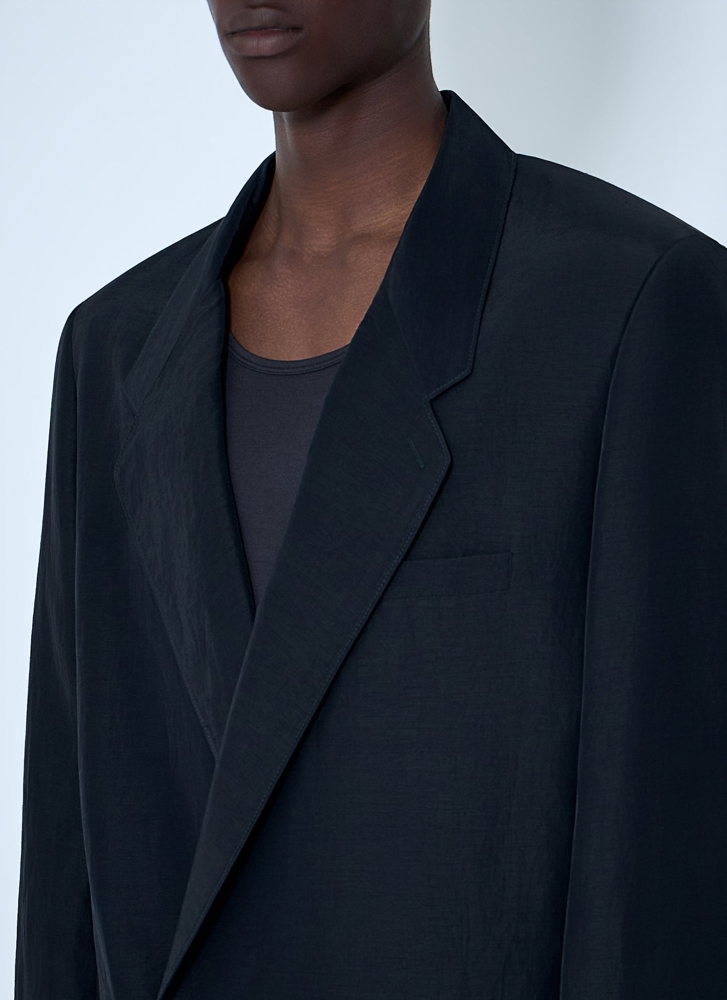 Lemaire Men Double-Breasted Tailored Blazer LEMAIRE