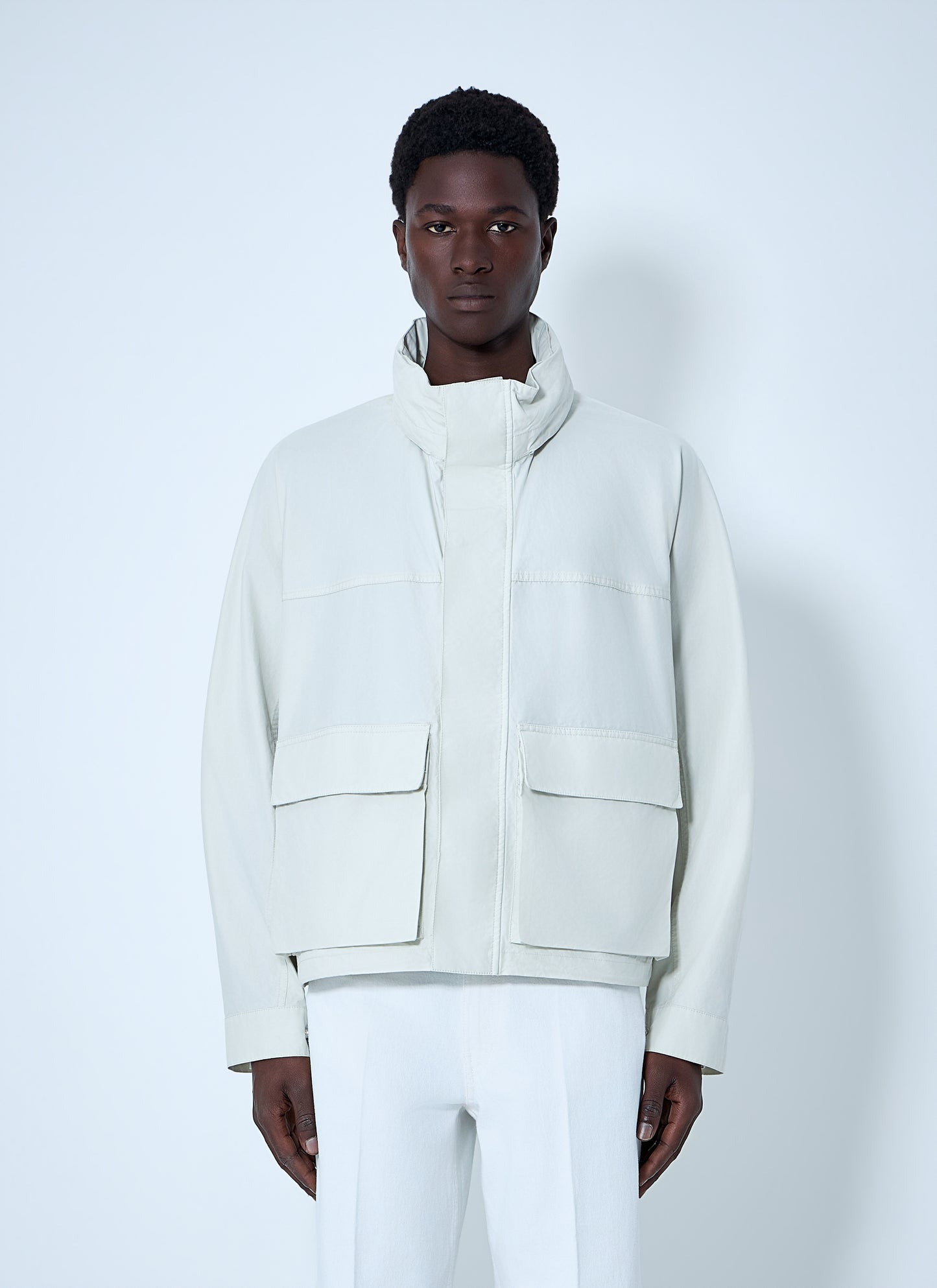 Lemaire Men High-Collar Utility Jacket LEMAIRE