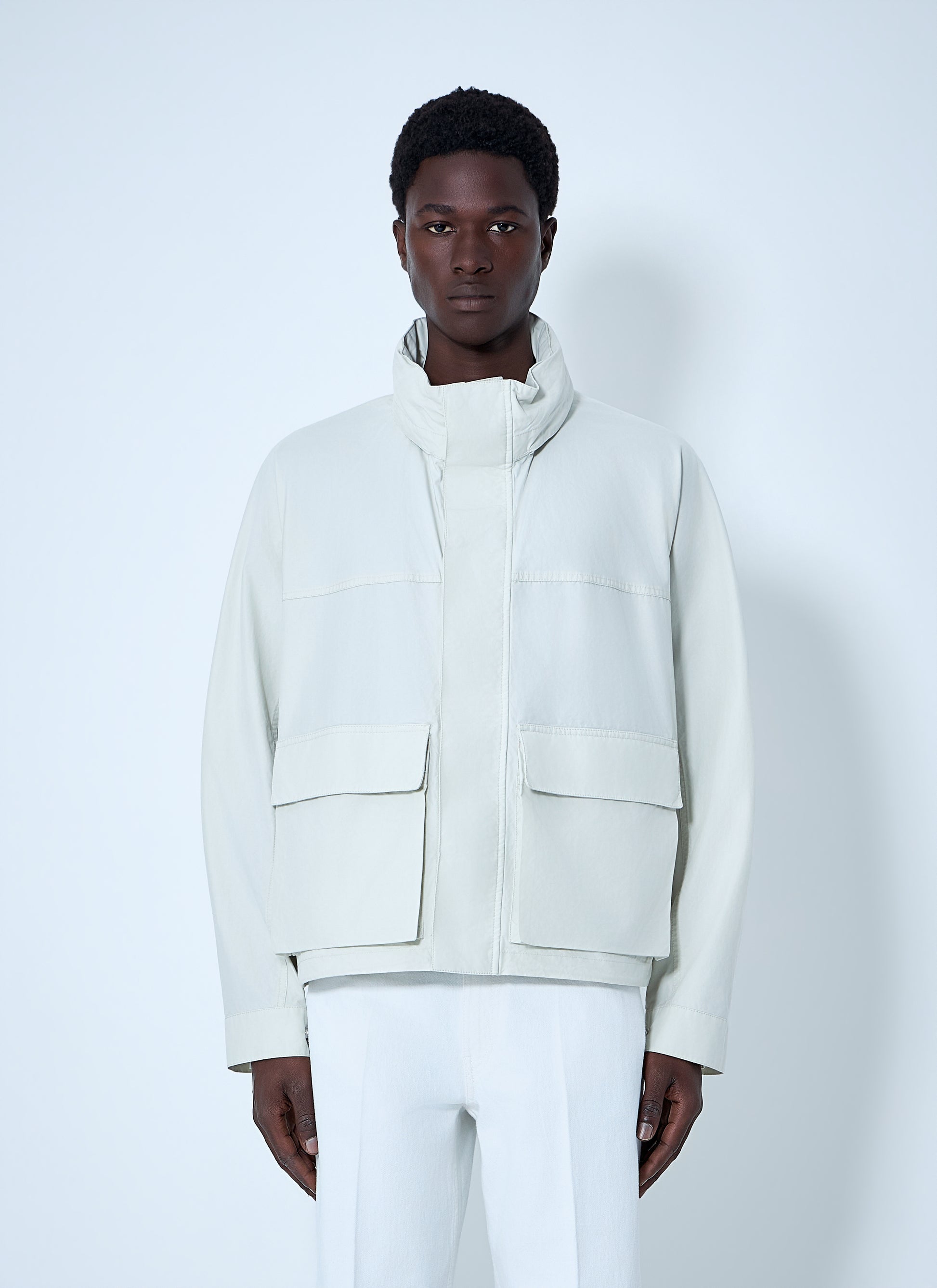 Lemaire Men High-Collar Utility Jacket LEMAIRE