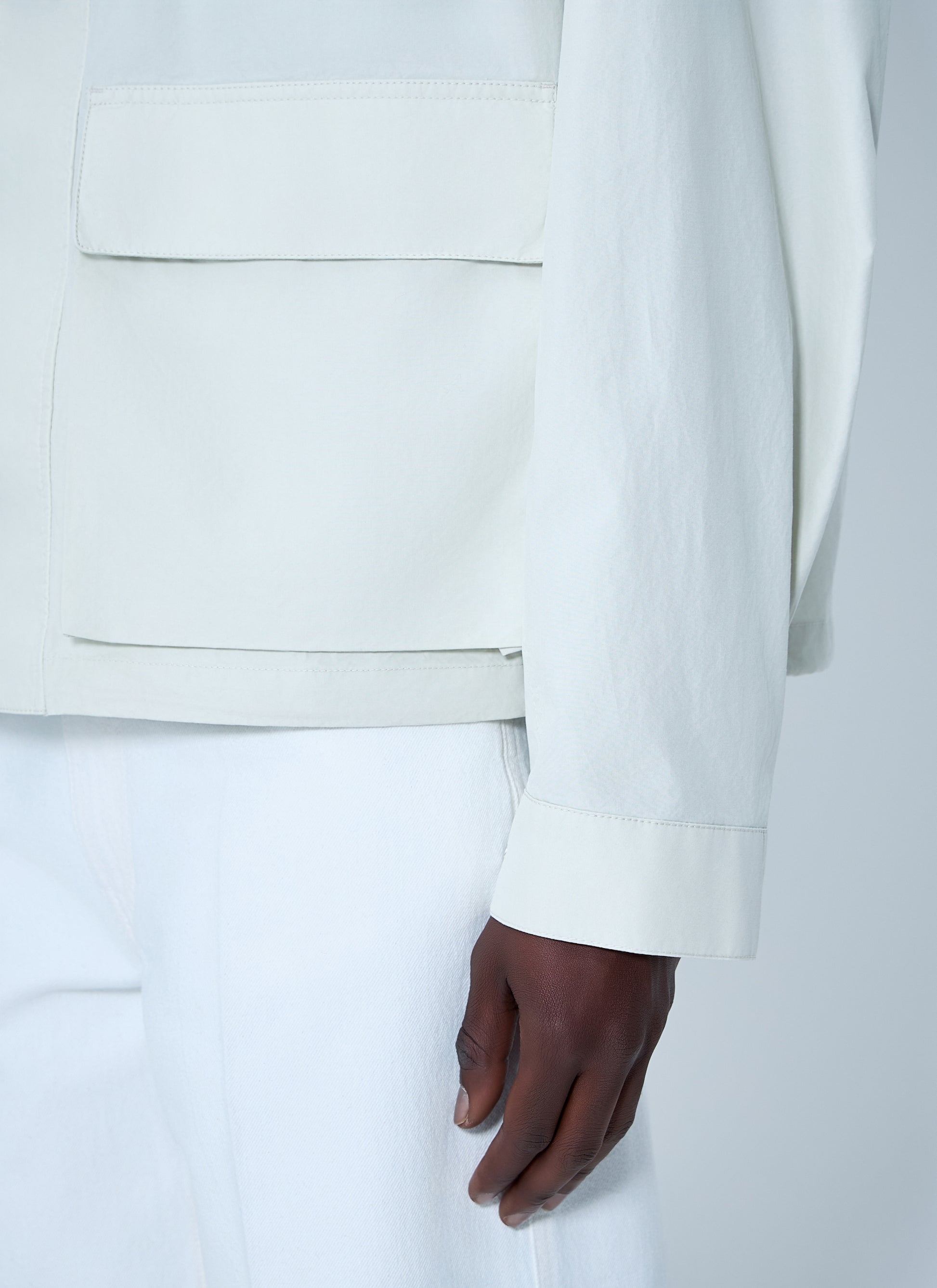 Lemaire Men High-Collar Utility Jacket LEMAIRE
