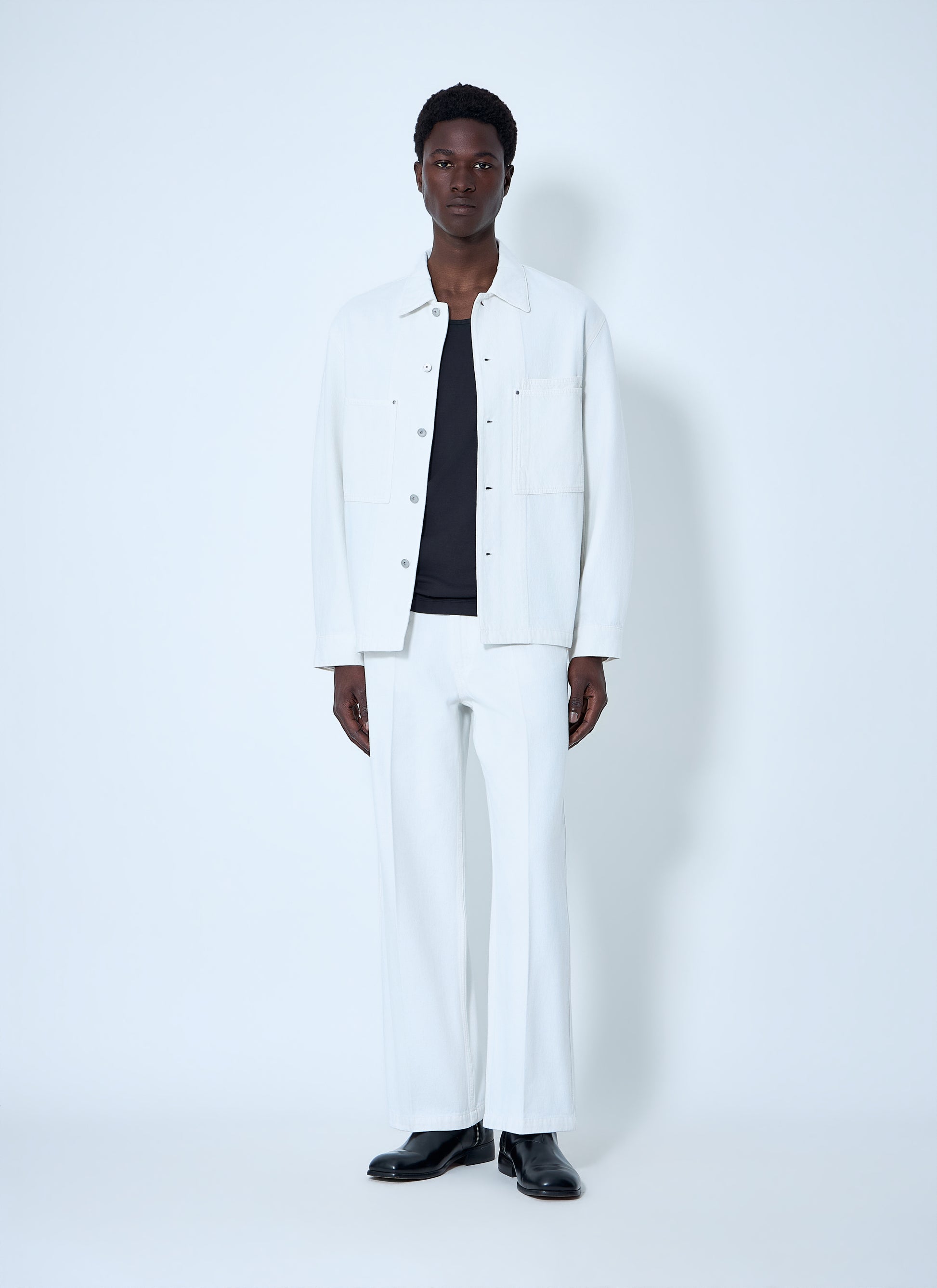 Lemaire Men Cotton Twill Overshirt LEMAIRE